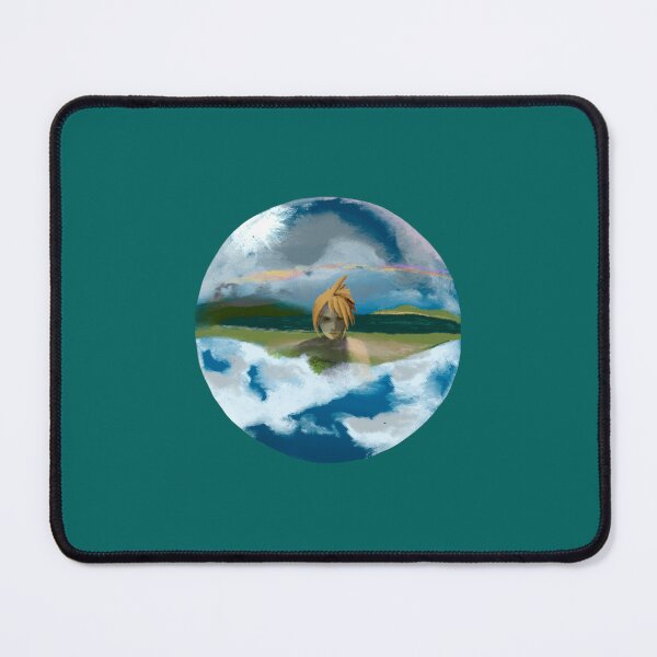 Item preview, Final Fantasy 7 Rebirth Cloud holding the empty Holy materia designed and sold by Acoustic9cetra.