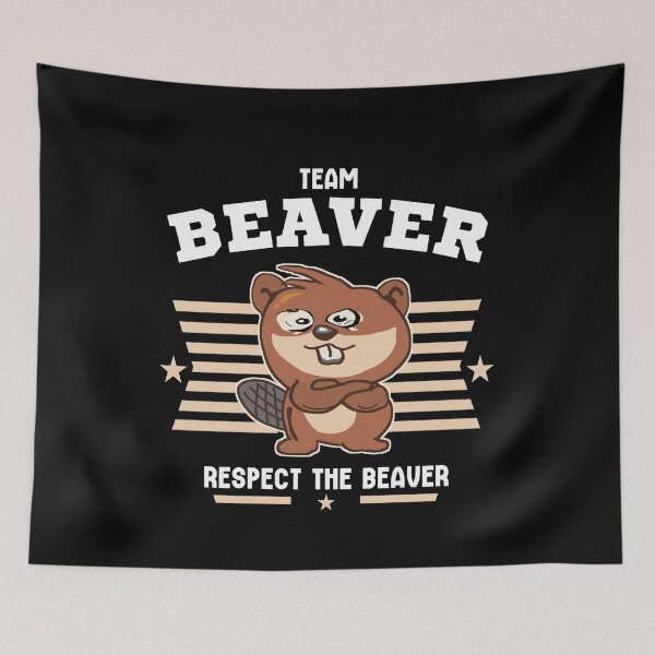 Item preview, Team beaver respect the beaver Sporty funny designed and sold by vibeno1.