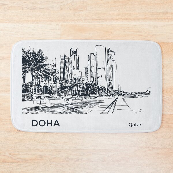 Item preview, Doha Qatar designed and sold by Lakeric Cityscapes.