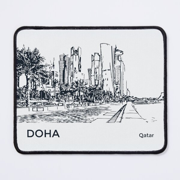Item preview, Doha Qatar designed and sold by Lakeric Cityscapes.