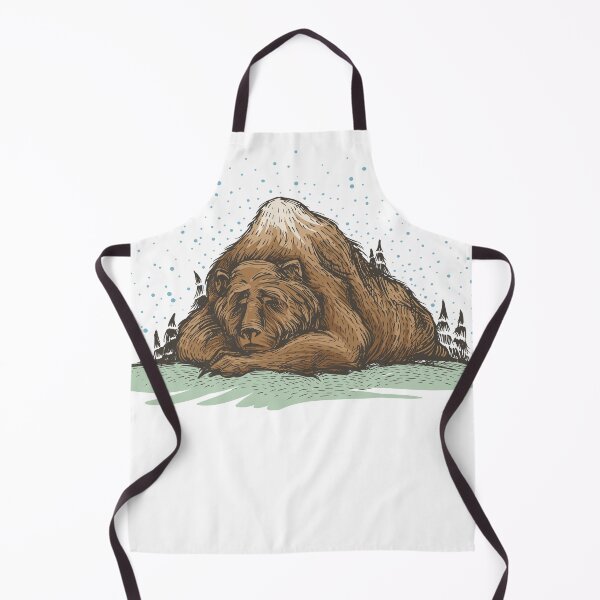 Item preview, Sleeping Papa Bear Mountain designed and sold by LetMeTellYouWhy.