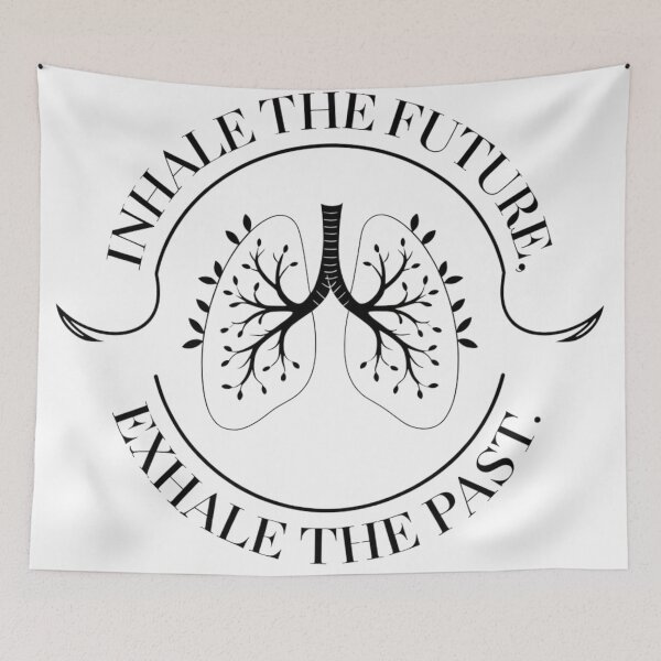 Item preview, Inhale the future, exhale the past, Yoga essential designed and sold by Angie-Atelier.