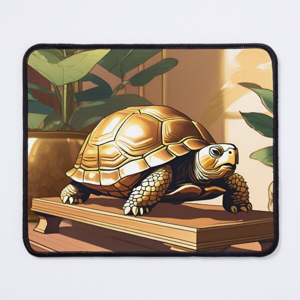 Item preview, Golden Tortoise- A Symbol of Longevity and Wisdom designed and sold by Samarpanartz.