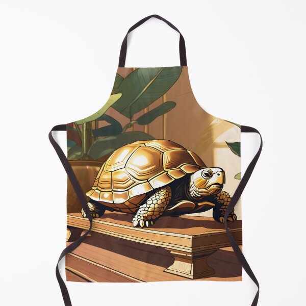 Item preview, Golden Tortoise- A Symbol of Longevity and Wisdom designed and sold by Samarpanartz.