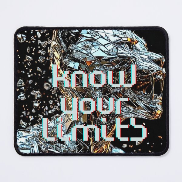 Item preview, Shattered Glass Panther Woman- Know Your Limits designed and sold by MelissaMelovich.