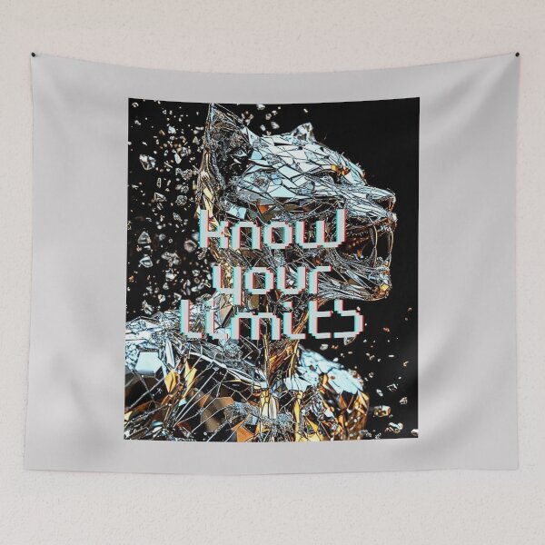 Item preview, Shattered Glass Panther Woman- Know Your Limits designed and sold by MelissaMelovich.