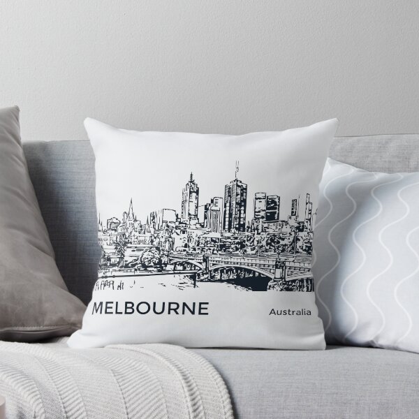 Item preview, Melbourne Australia designed and sold by Lakeric Cityscapes.
