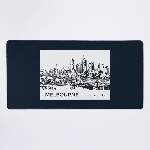 Item preview, Melbourne Australia designed and sold by Lakeric Cityscapes.