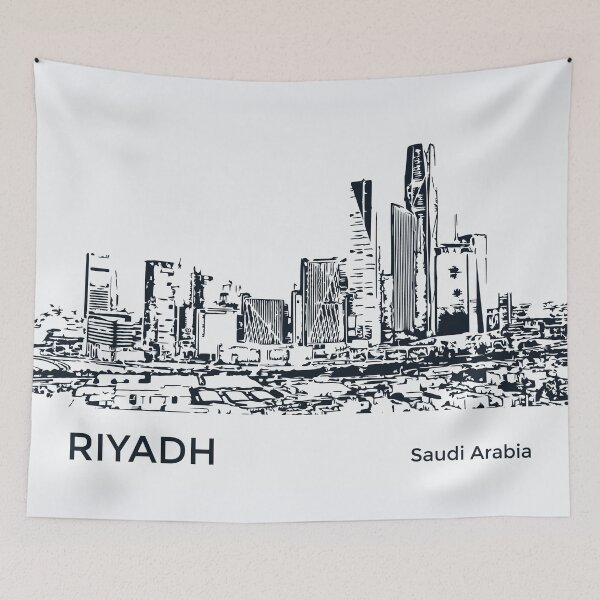 Item preview, Riyadh Saudi Arabia designed and sold by Lakeric Cityscapes.
