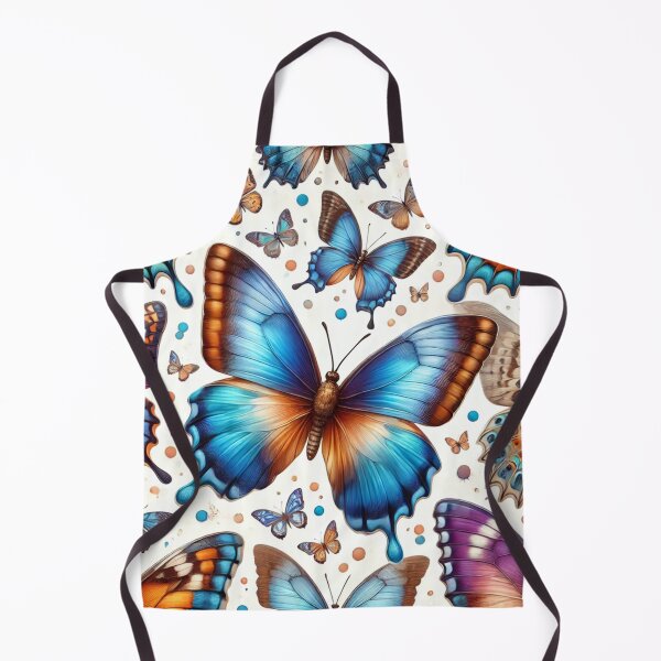 Item preview, COLORFUL BUTTERFLY REALISTIC BACKGROUND PATTERN #1 designed and sold by Arts4U.