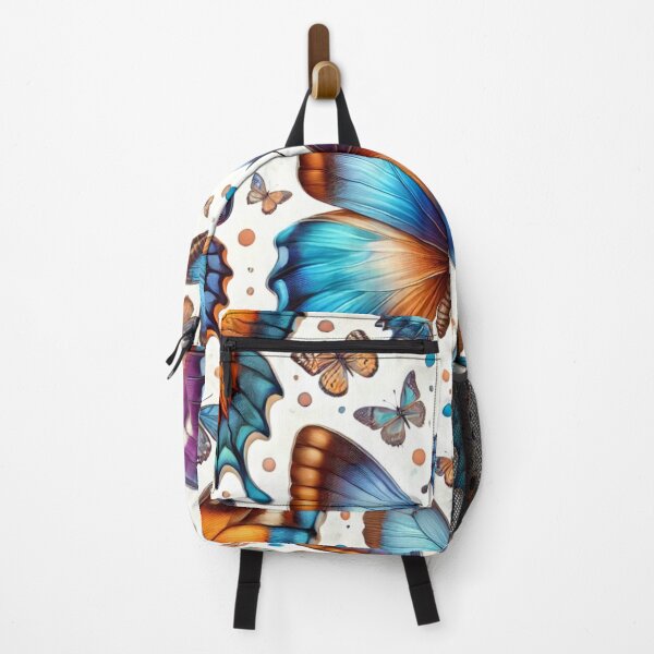 Item preview, COLORFUL BUTTERFLY REALISTIC BACKGROUND PATTERN #1 designed and sold by Arts4U.