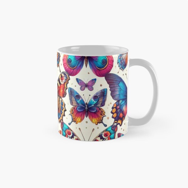 Item preview, STUNNING BUTTERFLY INTRICATE PATTERN COLORFUL VIBRANT designed and sold by Arts4U.