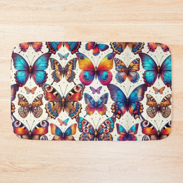 Item preview, STUNNING BUTTERFLY INTRICATE PATTERN COLORFUL VIBRANT designed and sold by Arts4U.