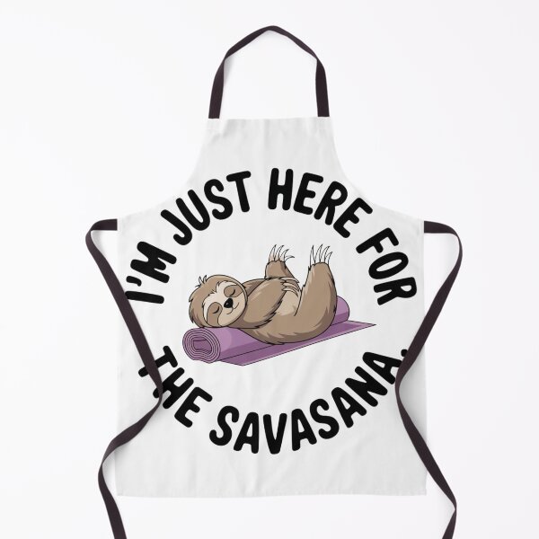 Item preview, I'm Just Here For The Savasana funny yoga essential designed and sold by Angie-Atelier.