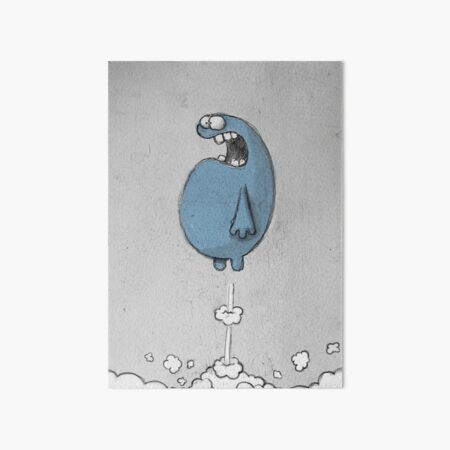 Jet Pack Art Board Print
