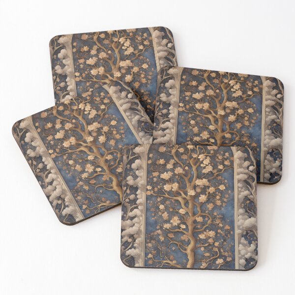 Item preview, Peisage floral tapestry wall marble Exotic cosmic silhouette areas designed and sold by MRFEZOO2030.