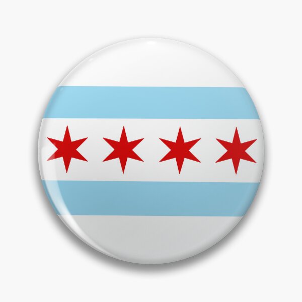 Item preview, Chicago Flag designed and sold by ellieflowersss.