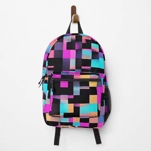 Item preview, Y2K Glitch Neon Pixel Background designed and sold by Have Mercy.