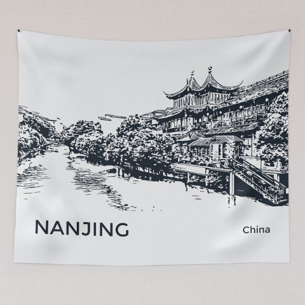 Item preview, Nanjing China designed and sold by Lakeric Cityscapes.