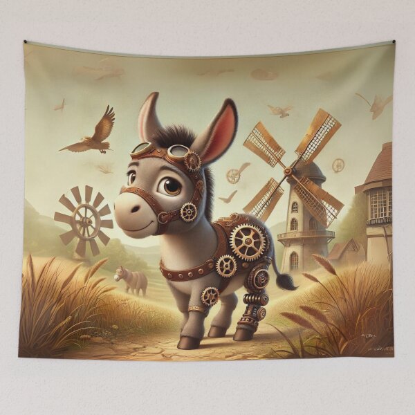 Item preview, Steampunk Donkey designed and sold by Sillytoe.