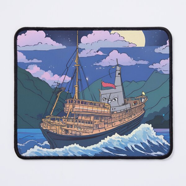 Item preview, Oceanic Odyssey- A Mystical Voyage Under the Moonlight designed and sold by Samarpanartz.