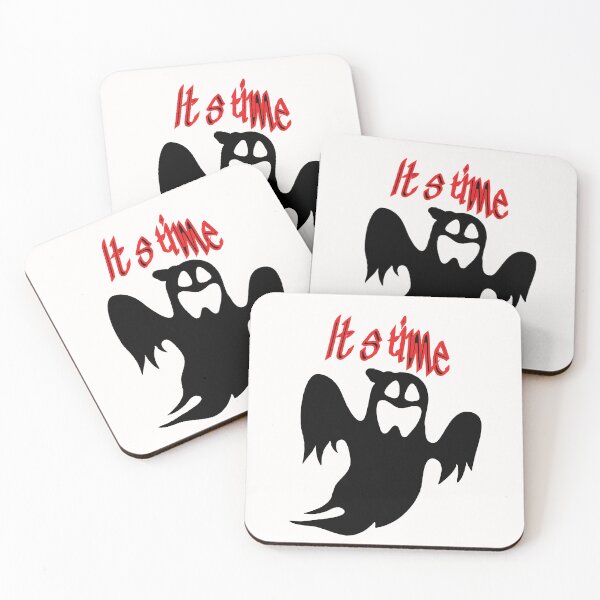 Item preview,  It’s Time!" - Halloween Ghost designed and sold by TeeAauthenticF.