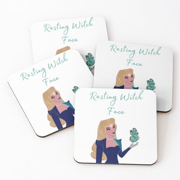 Item preview, Resting witch face designed and sold by MrsQuack.