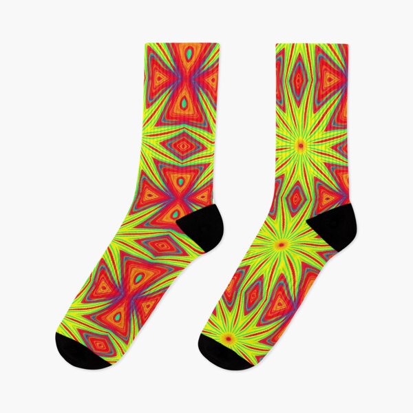 Item preview, Red and yellow hypnotic pattern designed and sold by patterncrow.