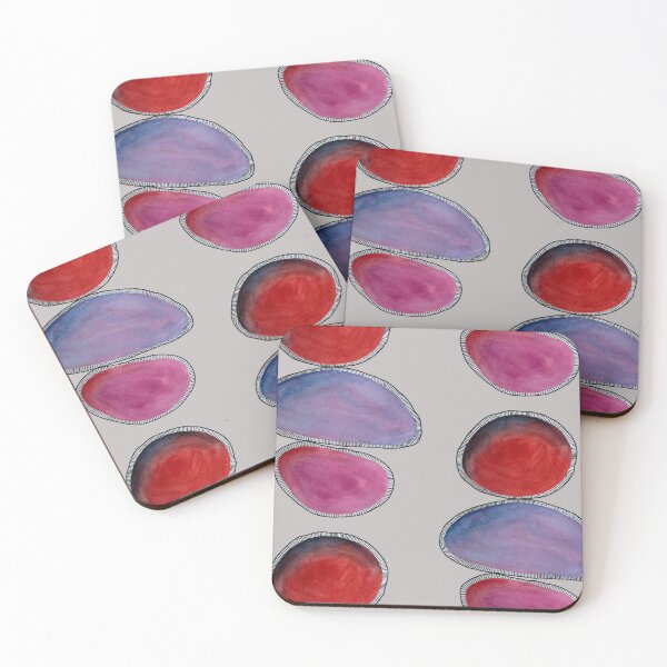Item preview, Gemstones in red, mauve and pink with magical powers designed and sold by Jasibia.