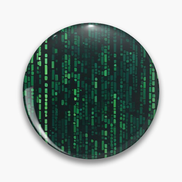 Artikelvorschau, Blauer Matrixcode-Regen auf Schwarz entworfen und verkauft von Have Mercy.