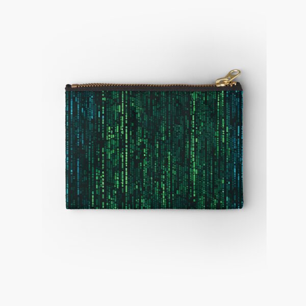Item preview, Blue Matrix Code Rain on Black designed and sold by Have Mercy.