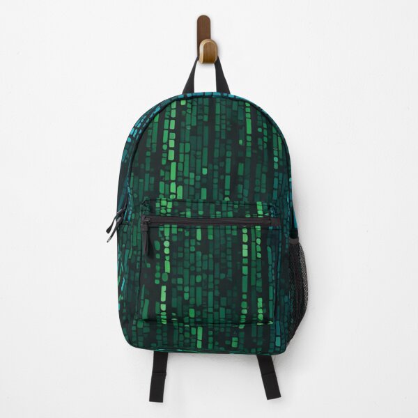 Item preview, Blue Matrix Code Rain on Black designed and sold by Have Mercy.