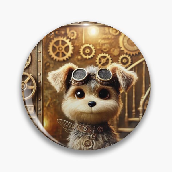 Item preview, Steampunk Dorkie designed and sold by Sillytoe.