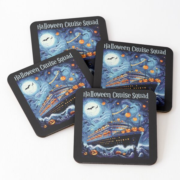 Item preview, Halloween Cruise Ship Pumpkin Night Party Scene designed and sold by AxelBrook.