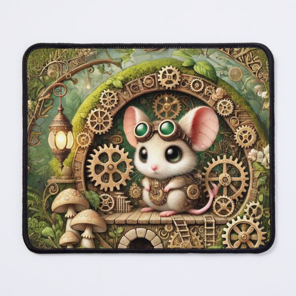 Item preview, Steampunk Dormouse designed and sold by Sillytoe.