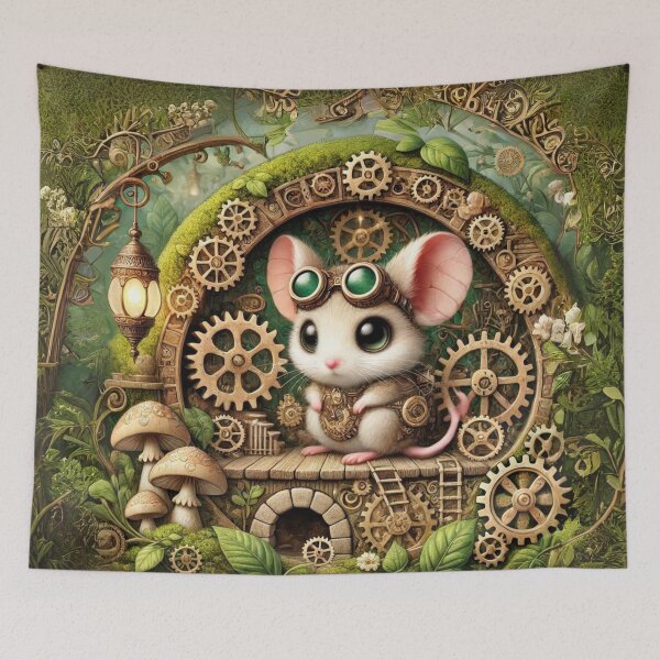 Item preview, Steampunk Dormouse designed and sold by Sillytoe.