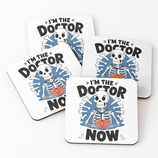 Item preview, I’m the Doctor Now Funny Skeleton Halloween designed and sold by Quirky Shirts.