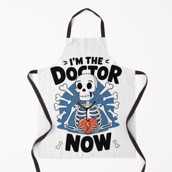 Item preview, I’m the Doctor Now Funny Skeleton Halloween designed and sold by Quirky Shirts.
