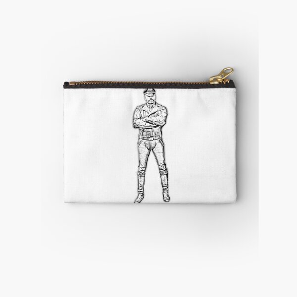 Item preview, Gay Leather Man drawing silhouette designed and sold by MadAnt.