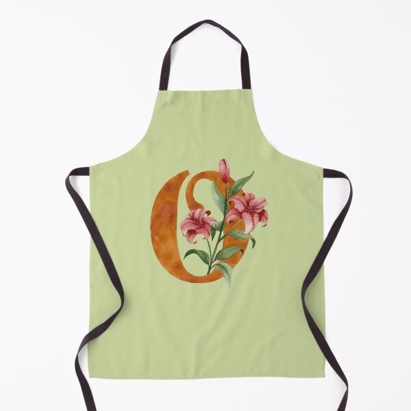 Item preview, Watercolor letter O with colorful flowers designed and sold by GinColorist.