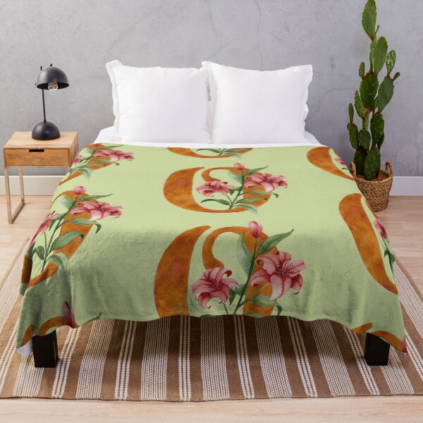 Item preview, Letra O en acuarela con flores de colores designed and sold by GinColorist.
