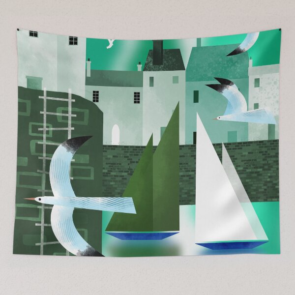 Item preview, Fishing Town designed and sold by Andrew  Hitchen.