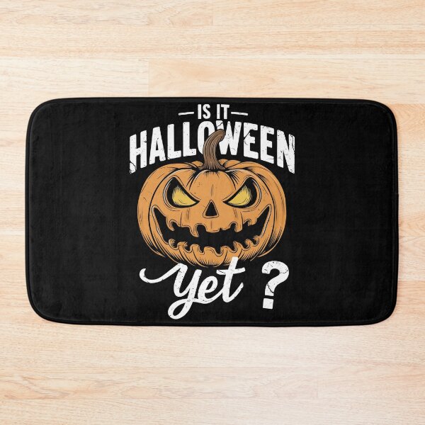Item preview, Is It Halloween Yet? Scary Pumpkin Halloween designed and sold by Quirky Shirts.