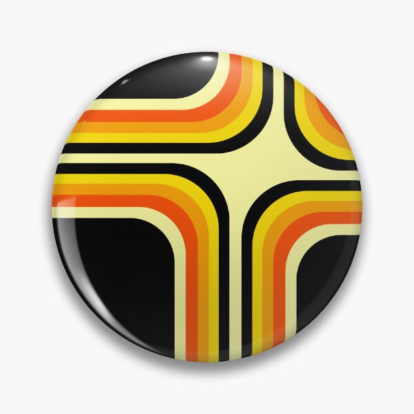 Item preview, Retro Sunset Lines Geometric Design designed and sold by SportyAndArtful.