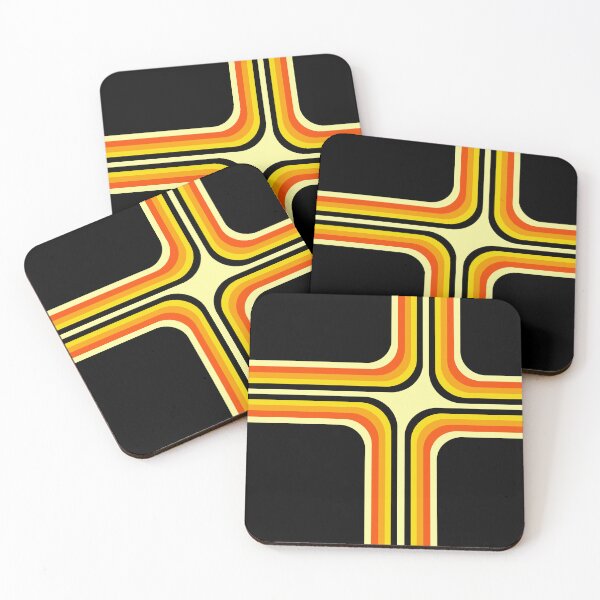 Item preview, Retro Sunset Lines Geometric Design designed and sold by SportyAndArtful.