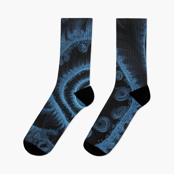 Item preview, Futuristic Blue Fractal Swirls designed and sold by Have Mercy.
