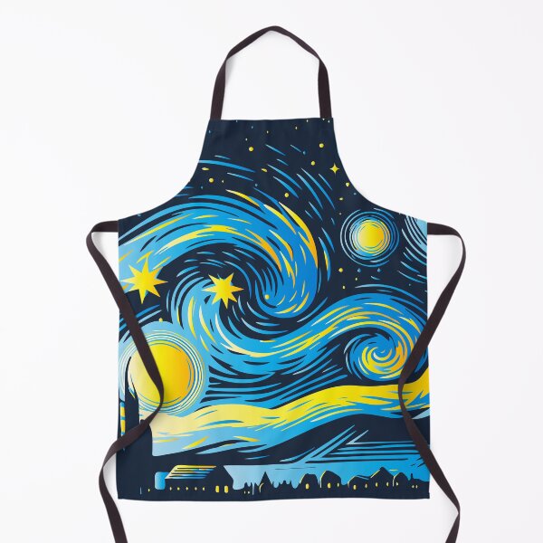 Item preview, A Starry Night Minimalist designed and sold by ArtFactoryAI.