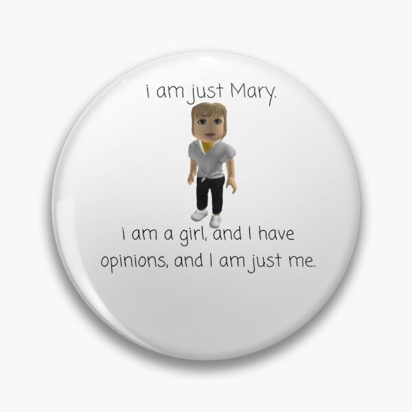 Item preview, I am just Mary  designed and sold by eemilystickers.