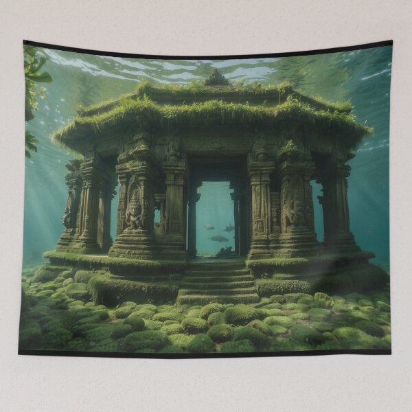 Item preview, Underwater Palace designed and sold by gabrieltiveron.