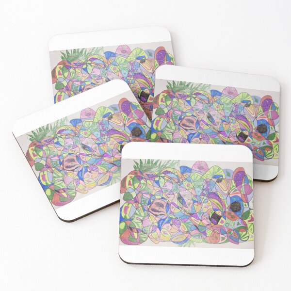 Item preview, Multicolored Abstract Drawing designed and sold by ErinsEnergy.